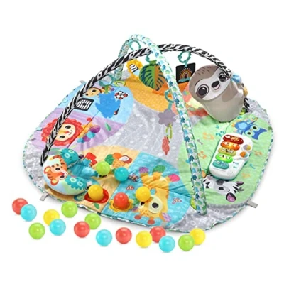 Image of VTech 7 in 1 Senses and Stages Developmental Gym (Frustration Free Packaging)