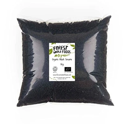 Image of Organic Black Sesame Seeds (5kg)