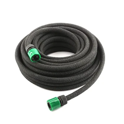 Image of Flexible Soaker Hose Pipe Lawn Garden Watering Irrigation PIP UK (15M)