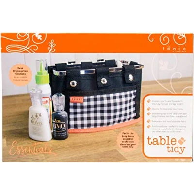 Image of Tonic Studios Table Tidy, Alloy Steel, White