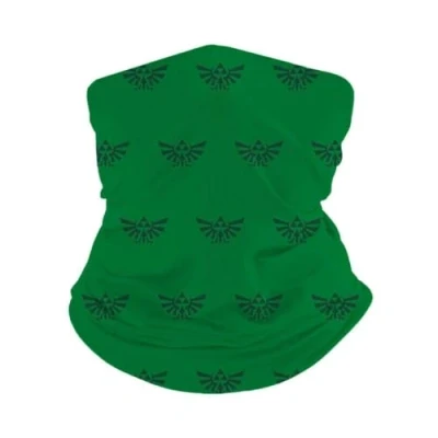 Image of Nintendo Unisex Adult Legend Of Zelda Hyrule Logo Snood (One Size) (Green), multicoloured, One Size