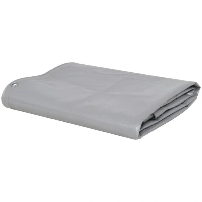 Image of vidaXL Tarpaulin 650 g/m² 3x3 m Grey