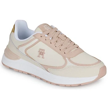Image of Tommy Hilfiger Casual Fashion Runner Trainers, Women&#039;s, Size: 6, Misty blush Leather