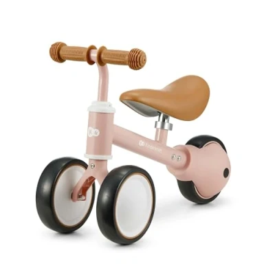 Image of Kinderkraft Balance Bike Cutie, Lightweight Kids First Bicycle, Baby Walker, Trike, No Pedals, with Ajustable Seat, for Toddlers, from 1 Year Old to 15 kg, Pink