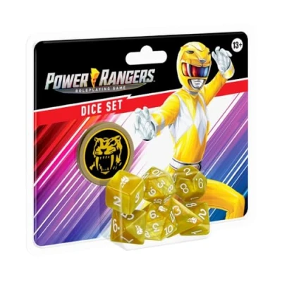 Image of Power Rangers RPG Dice Set Yellow