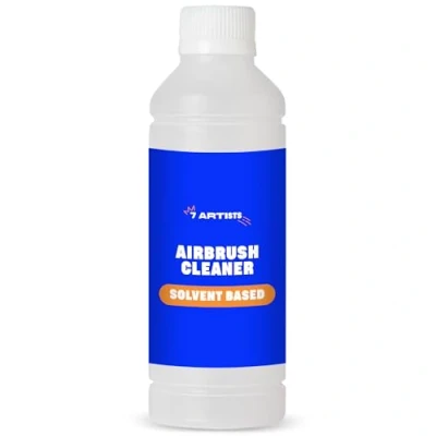 Image of 7 Artists Airbrush Cleaner 250 ml Air Brush Fluid Acrylic Cleaning Clean