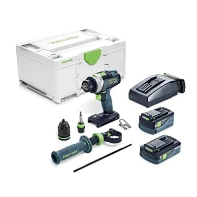 Image of Festool Cordless Percussion Drill TPC 18/4 5,0/4,0 I Plus QUADRIVE