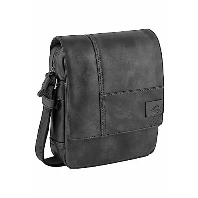 Image of camel active Umhängetasche; 251 Laos Messenger Bag, 27 cm, Black (Schwarz)