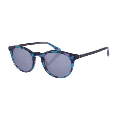 Image of Zen Unisex Pantos Z431 Shape Acetate and Metal Sunglasses Dark Grey One Size