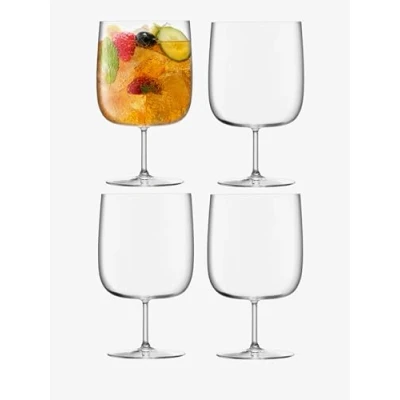 Image of LSA International Borough Craft Beer Glass 625 ml Clear Set of 4 Dishwasher Safe BG05