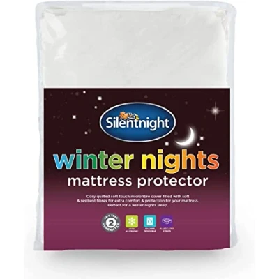 Image of Silentnight Winter Nights Single Mattress Protector 90 x 193cm