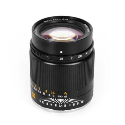 Image of TT Artisan 50 mm F1.4 ASPH Full Format Lens Connection Leica L Sigma Panasonic Mount for Mirrorless Cameras
