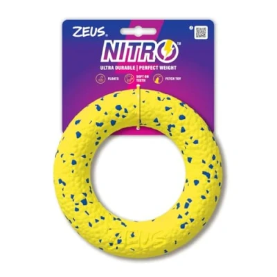 Image of Zeus Nitro Ring Dog Toy, 16cm