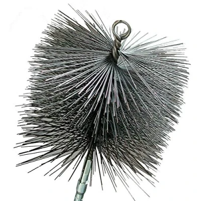 Image of 8 x Inch Square Wire Chimney Brush BR0185