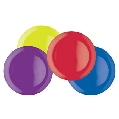 Image of Colourworks Set of Four 28cm Melamine Dinner Plates