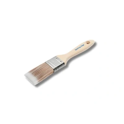 Image of Cutting Edge Professional Premium Quality SRT Synthetic Filament Paint Brushes 1.5&quot; Wooden Ergonomic Grip Beavertail Handle Suitable for All Paints, No Breaking In Required (1.5&quot; / 38mm)