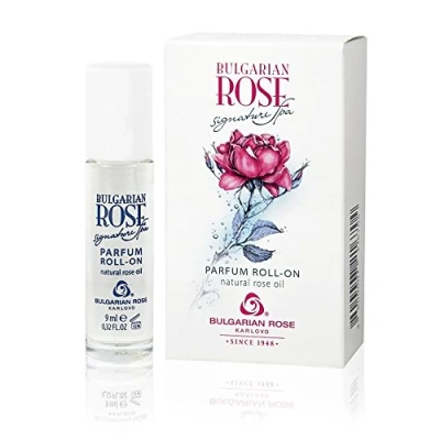 Image of Bulgarian Rose Signature Spa Perfume Roll On No Alcohol 9 ml