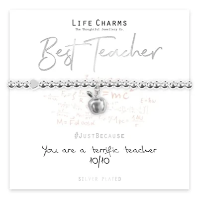 Image of Life Charms Terrific Teacher Bracelet