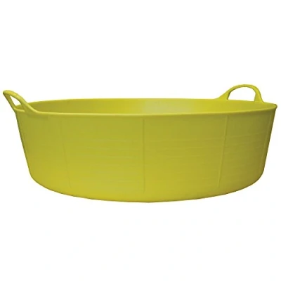Image of Tubtrug Small Shallow Yellow 15L