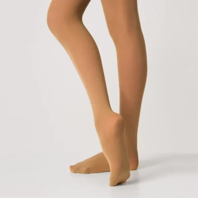 Image of Silky Childs Footed Tights Tan Age 11 13
