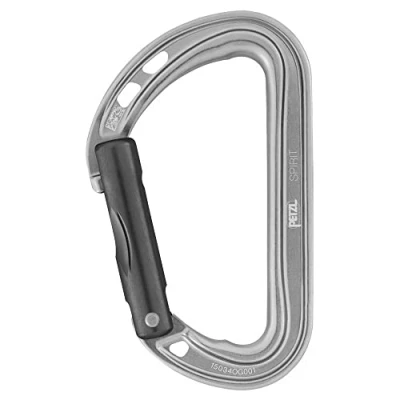 Image of Petzl, Spirit, Carabiner, Grey, U, Unisex Adult
