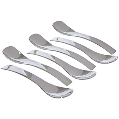 Image of Guzzini Coffee Spoon, Silver, 10.5 cm