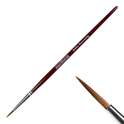 Image of Springer Pinsel 1099 3 School Paint Brush with Fine Synthetic Hair for Kids, Size, Multi Color