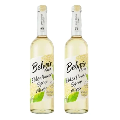 Image of Belvoir Fruit Farms Elderflower Cordial (500ml) Pack of 2
