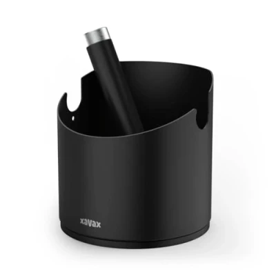 Image of Xavax Knock Container for Coffee Grounds (Knock Box Barista, Tee Non Slip, Espresso, Low Noise Knocker Coffee, Portafilter)