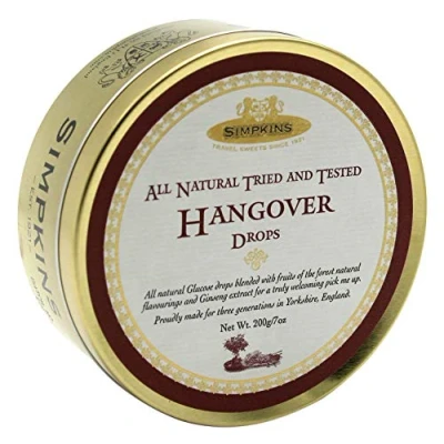 Image of Simpkins Original Travel Sweets, Hangover Drops, 7 Ounce Tin (Pack of 6)