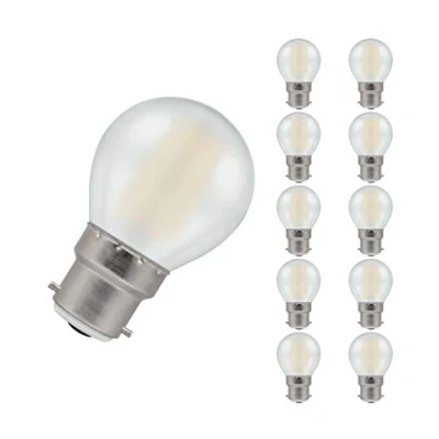 Image of Crompton LED Round Filament Dimmable Pearl 5W 2700K BC B22d