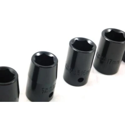 Image of Toolzone 10 Piece 1/2&quot; Shallow Impact Sockets