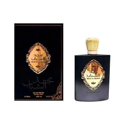 Image of Majd Al Shabab Musky Woody Fruity Perfume Spray by Ard Zaafaran 100ml EDP