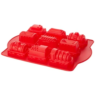 Image of Premier Housewares Cake Mould Tray, Red,H5 x W35 D25cm