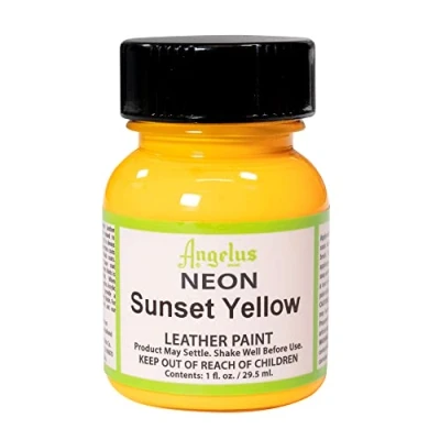 Image of Angelus Leather Paint Sunset Yellow