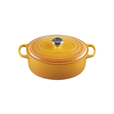 Image of Le Creuset Signature Nectar Cast Iron 29cm Oval Casserole