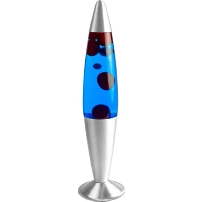 Image of Trendi®16 Inches Tall/Aluminium Base/Soothing Motion/Motion Lamp for/Relaxation/Room Decoration/Cable 1.6m (Red Wax/Blue Liquid)