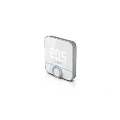 Image of Bosch Smart Home Room Thermostat II for Wired Heating Systems, 230 V, Compatible with Google Assistant and Alexa