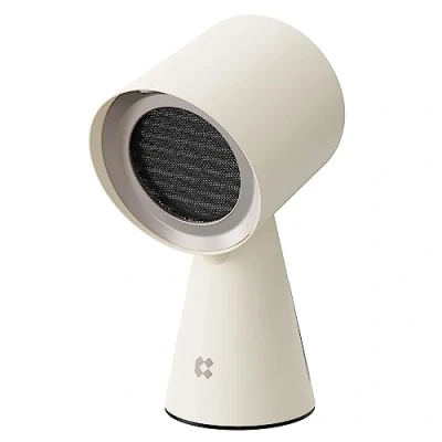 Image of CIARRA CBPHW01 Mini Cooker Hood Portable Desktop Extractor White with 2 Gears Mode 2m3/min Strong Suction for Home Kitchen Fondue Hot Pot BBQ