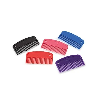 Image of Shires Equestrian Large Plastic Mane Comb Blue Size: Onesize