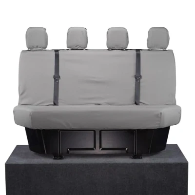 Image of UK Custom Covers SC416G Tailored Heavy Duty Waterproof Rear Seat Grey To Fit Renault Master 2010 Onwards