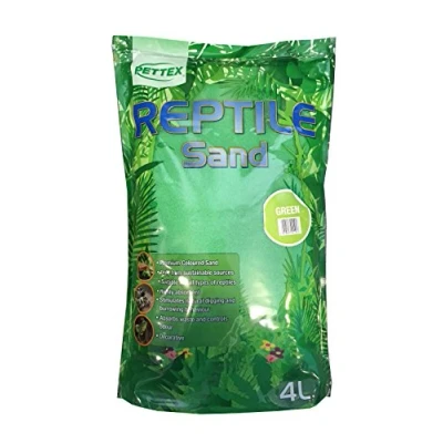 Image of Pettex Reptile Coloured Calci Sand 4L Green