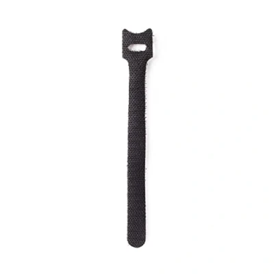 Image of StarTech.com 6in HOOK and LOOP Cable Ties 50 Pack Black Reusable Straps Adjustable Flexible Cord Organizer Tie/Wraps for Management Wire (B506I TIES)