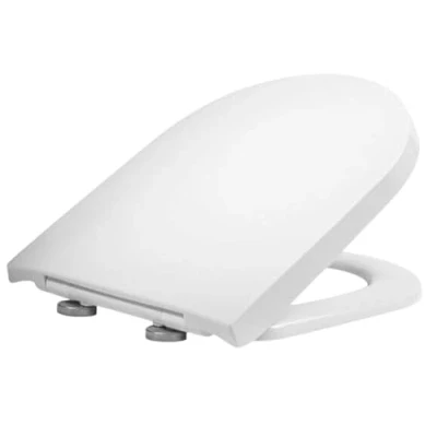 Image of Teams Soft Slow Close WC Toilet seat Replaces RAK Compact/Compact Delux &amp; Pura Flite Resort/Tonique Ice/Arco