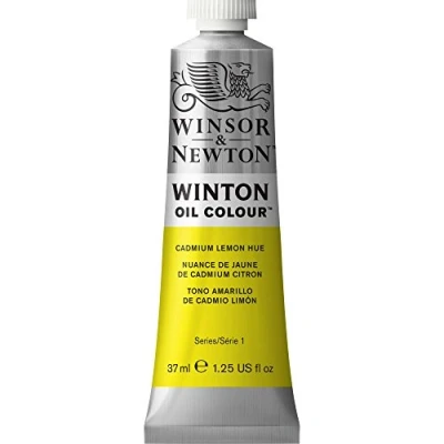 Image of Winsor &amp; Newton Oil Paints, Cadmium Yellow Lemon Shade, 37 ml (1er Pack)
