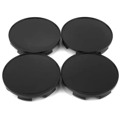 Image of RhinoTuning 4 Pcs Set 70mm Wheel Centre Cap OD ID 64mm Hub Covers Caps Compatible with Element 2003 2011 for 44732 SXO JO10 (Black)