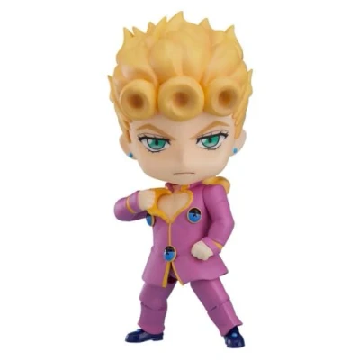 Image of Medicos Jojo&#039;s Bizarre Adventure Golden Wind Giorno Giovanna Nendoroid Action Figure
