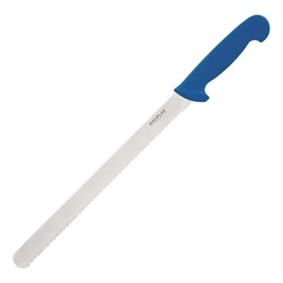Image of Hygiplas Serrated Slicer Blue 30.5cm