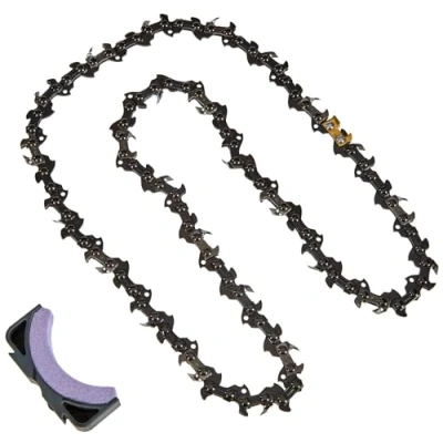 Image of OREGON PS52E 52 Drive Links Powersharp Chainsaw Chain with Sharpening Stone