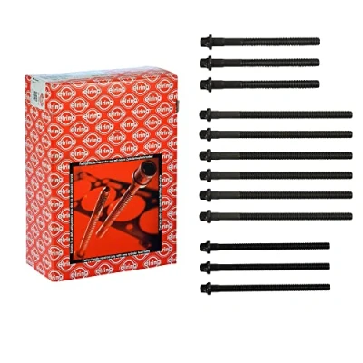 Image of 11121438473, 111214384733x, 11121439568, 111214395683x, 11121439569 Cylinder Head Bolt Kit ELRING 010.230 Male Torx BMW: 1 Hatchback, 3 Convertible